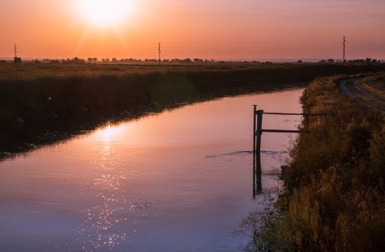 Goshen Irrigation District Canal Wyoming