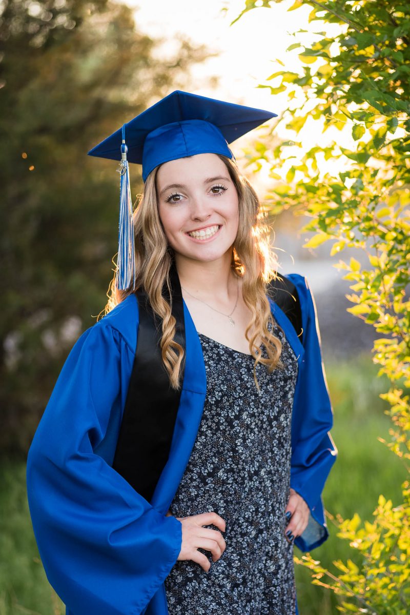 Cap and Gown Sessions Yoder Wyoming