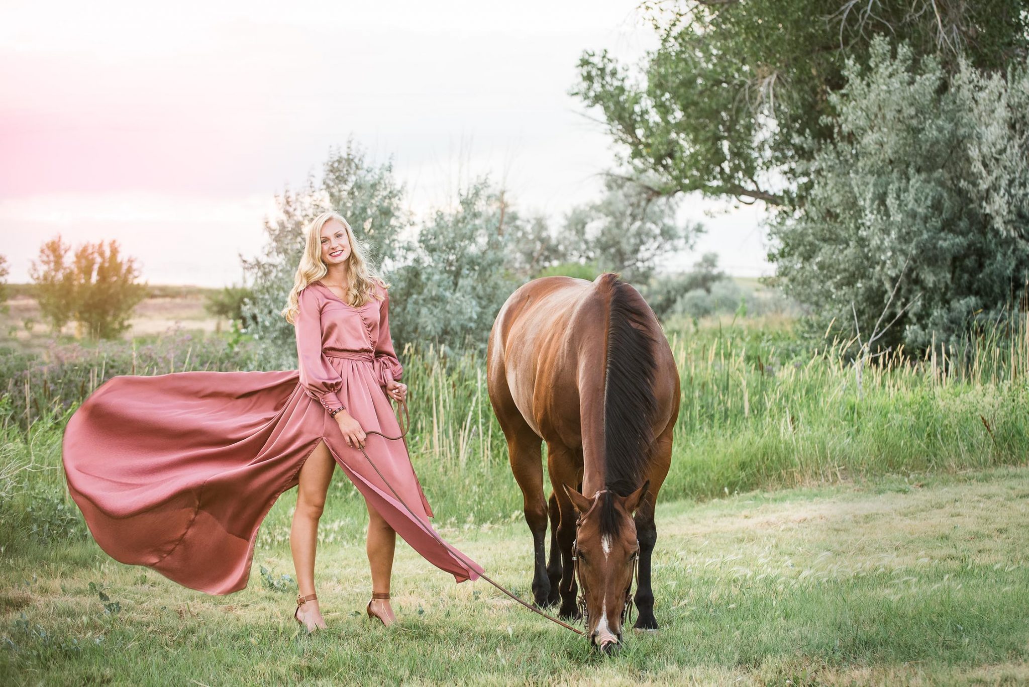Senior Portrait Photographer Huntley Wyoming