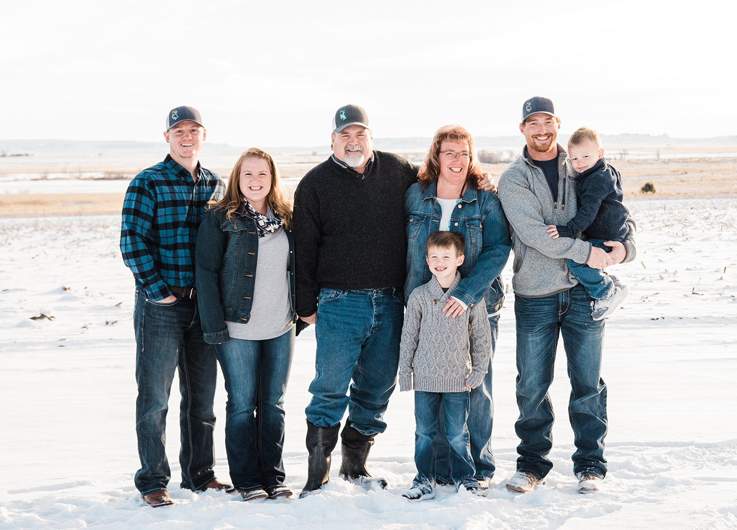 Outdoor Winter Family Photos