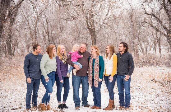 Outdoor Winter Family Pictures
